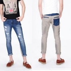 INTHING - Two-Tone Skinny Jeans