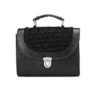 Let's Fly - Push-Lock Rosette-Accent Cross Bag