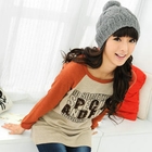 59 Seconds - Print Long Knit Top