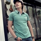 MITOSHOP - Contrast Trim Polo T-Shirt