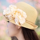 CatWorld - Corsage-Accent Fedora Hat
