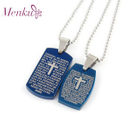 Menku - Printed Plate Pendant