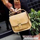 Fashion Lady - Stitched Belted Satchel