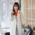 CLICK - Single-Button Long Cardigan
