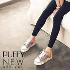 PUFFY - Color Block Platform Sneakers with Bedges