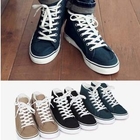 MITOSHOP - Canvas Mid-Top Sneakers