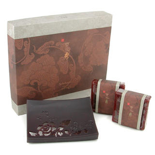 Herb Soap (2 pcs + Deluxe Soap Container)