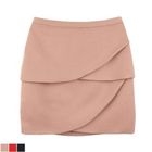 TIME/X9 - Layered Miniskirt