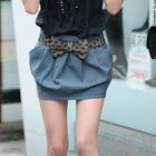 PUFFY - Polka Dot Bow-Accent Skirt
