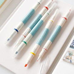 Full House - Iconic - Set of 5: Multicolored Double-Tipped Pens Full House - Iconic - Set of 5: Multicolored Double-Tipped Pens