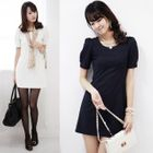 Stylementor - Puff-Sleeve Dress