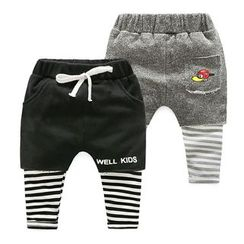 WellKids - Kids Inset Leggings Shorts WellKids - Kids Inset Leggings Shorts