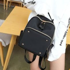 Auree - Studded Nylon Backpack Auree - Studded Nylon Backpack