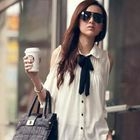 PUFFY - Cut Away-Shoulder Blouse
