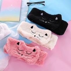 SunShine - 猫刺绣头带 SunShine - 猫刺绣头带
