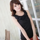 Tokyo Fashion - Rosette-Accent Tank Top
