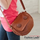Fashion Lady - Buttoned Cross Bag