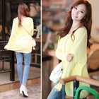 Envy Look - Drop-Shoulder Loose-Fit Knit Top