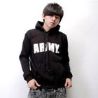 SeventyAge - Hooded Print Pullover