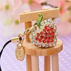 Miss Girl - Rhinestone Apple Mobile Strap