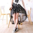 Tokyo Fashion - Dip-Back Dotted Skirt