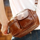 Belivus - Genuine Leather Convertible Crossbody Bag