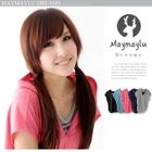 Maymaylu Dreams - Hooded V-Neck Short-Sleeve Tee