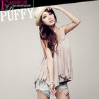 PUFFY - Fringed Front Scoop Neck Top