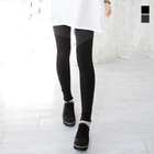 J-ANN - Color-Blocked Panel Leggings