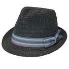 GRACE - Belted Woven Fedora