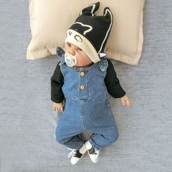 Madou - Baby Jumper Denim One-Piece Madou - Baby Jumper Denim One-Piece