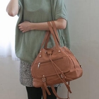 Smoothie - Buckled Drawstring Shoulder Bag
