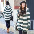 Celli Girl - Fleece Lined Hooded Knit Coat (2 Designs)