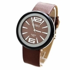 MURATI - Faux-Leather Strap Watch