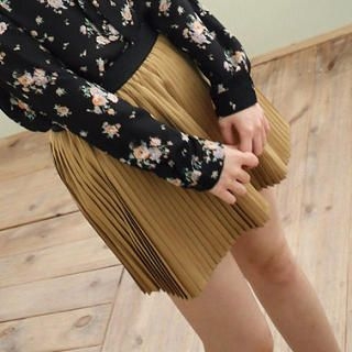 Accordion-Pleat Skirt