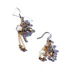Truffles - A Bank of Silver Chains Earrings