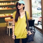PUFFY - Short-Sleeve V-Neck Hooded T-Shirt