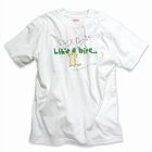 SCOPY - Crewneck Tee - 'Like a bird' (Unisex )