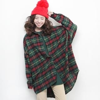 Oversized Flannel Plaid Shirt Oversized Flannel Plaid Shirt