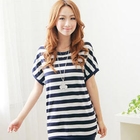 F-DNA - Short-Sleeve Scoop Neck Striped Tee