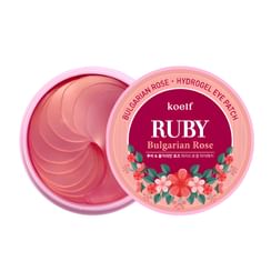 PETITFEE - koelf Ruby & Bulgarian Rose Eye Patch 60pcs PETITFEE - koelf Ruby & Bulgarian Rose Eye Patch 60pcs