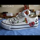 HVBAO - 'Flowers in Bloom' Sneakers