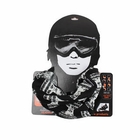 Momiton - Skull Bow-Print Neck Warmer