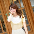 Tokyo Fashion - Bow-Accent Frilled Knit Top