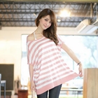 Tokyo Fashion - Loose-Fit Striped Knit Top