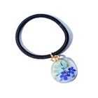 Truffles - Blue Hawaii Shell Button Hair Tie