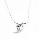 Samudra Raccolta - Silver Free Flowing Crystal Pendant
