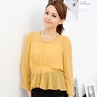 59th Street - Tie-Waist Chiffon Top