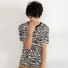 Nirvana Nation - Zebra Print T-Shirt