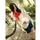Ando Store - Ruffle-Trim Shorts